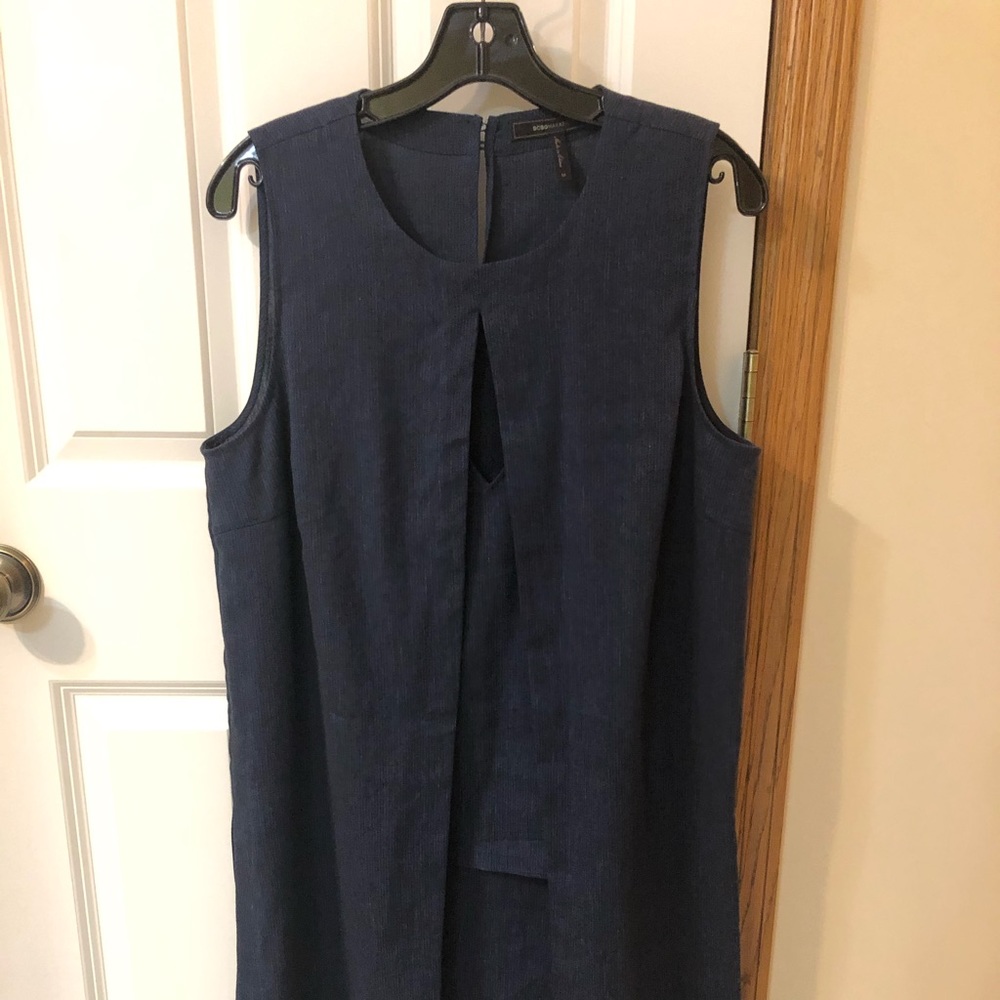 BCBG MaxAzria blue tunic